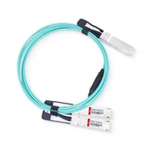 کابل خروجی AOC QSFP28 100G تا 2X50G